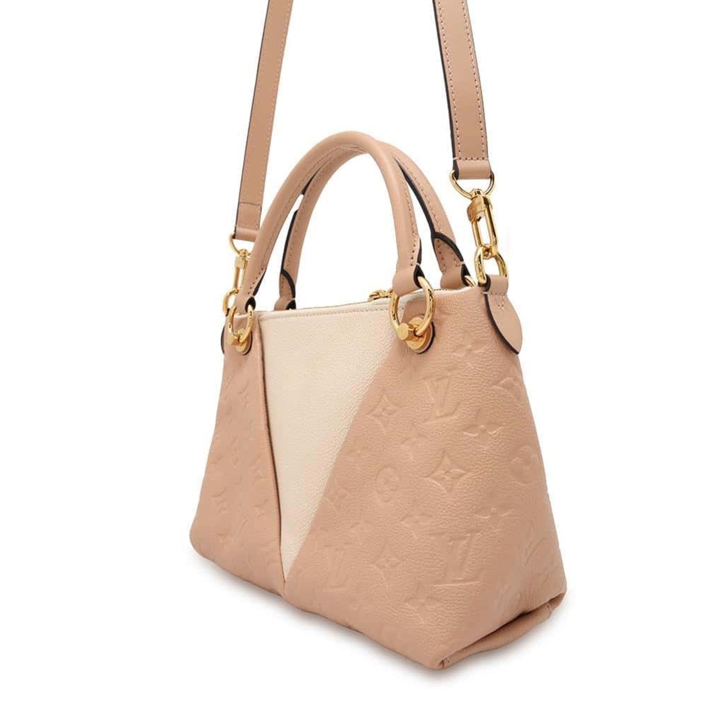 Louis Vuitton Monogram Impression Beige Rose Monogram Monogram Empreinte Handbag Shoulder Bag