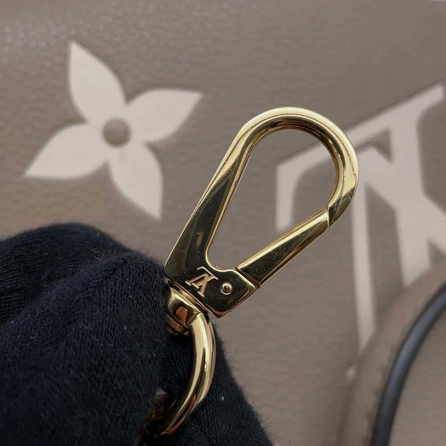 Louis Vuitton Tourterelle Monogram Empreinte Handbag Shoulder Bag