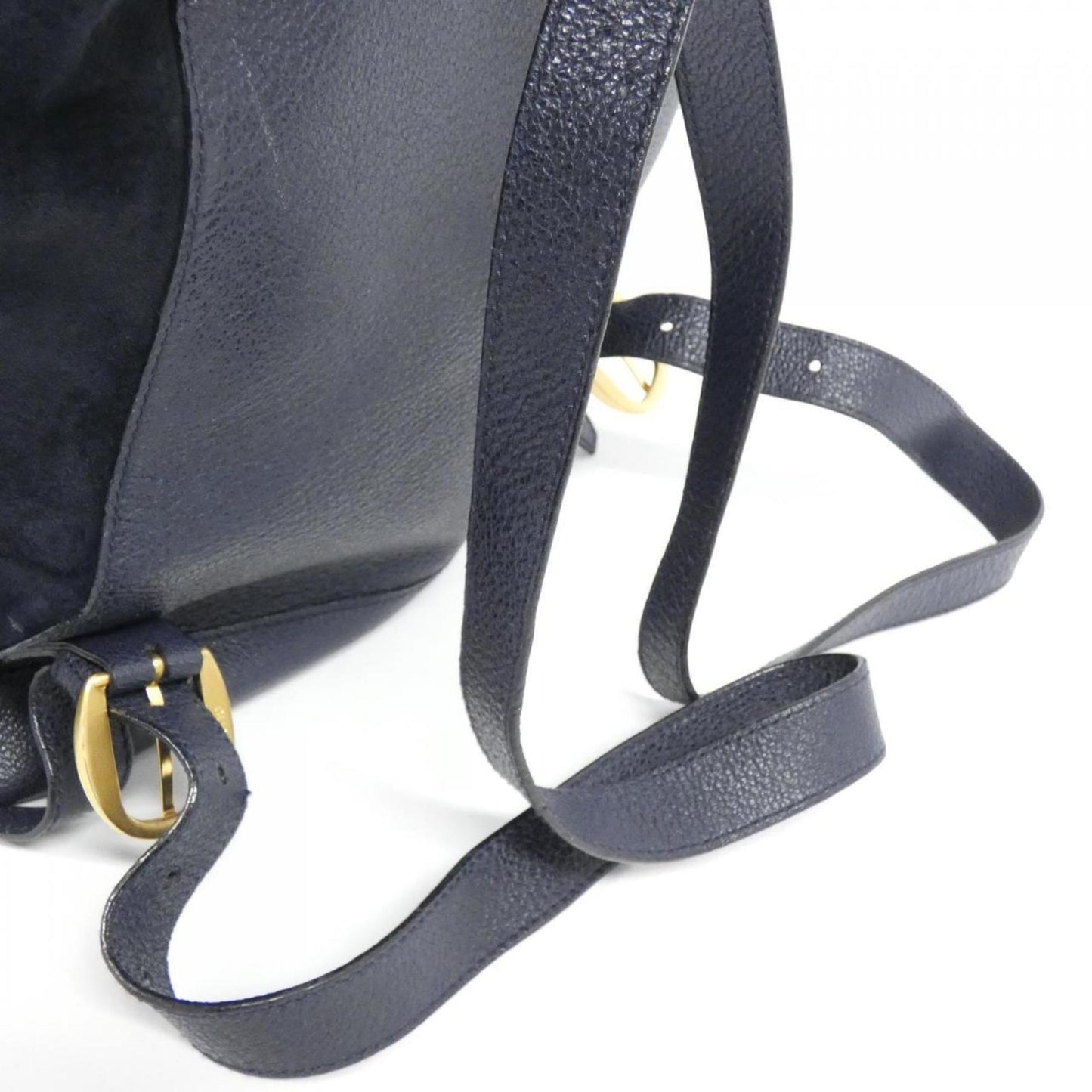 Gucci Blue Suede Leather Backpack