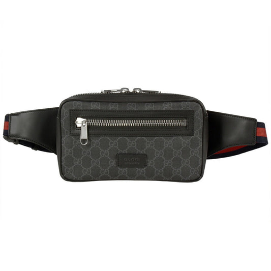 Gucci Black Gg Supreme Sling Bag ()
