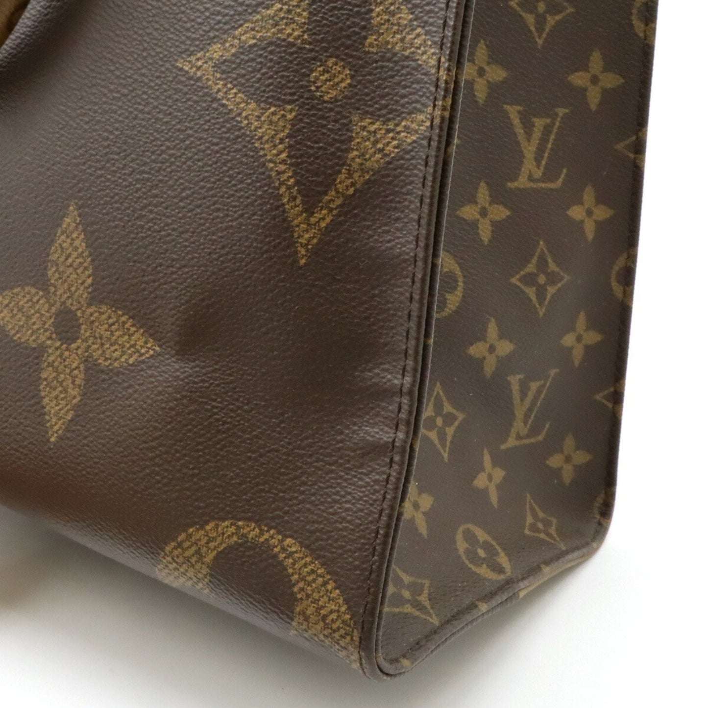 Louis Vuitton Dark Brown Light Brown Monogram Reverse Handbag Shoulder Bag Tote Bag