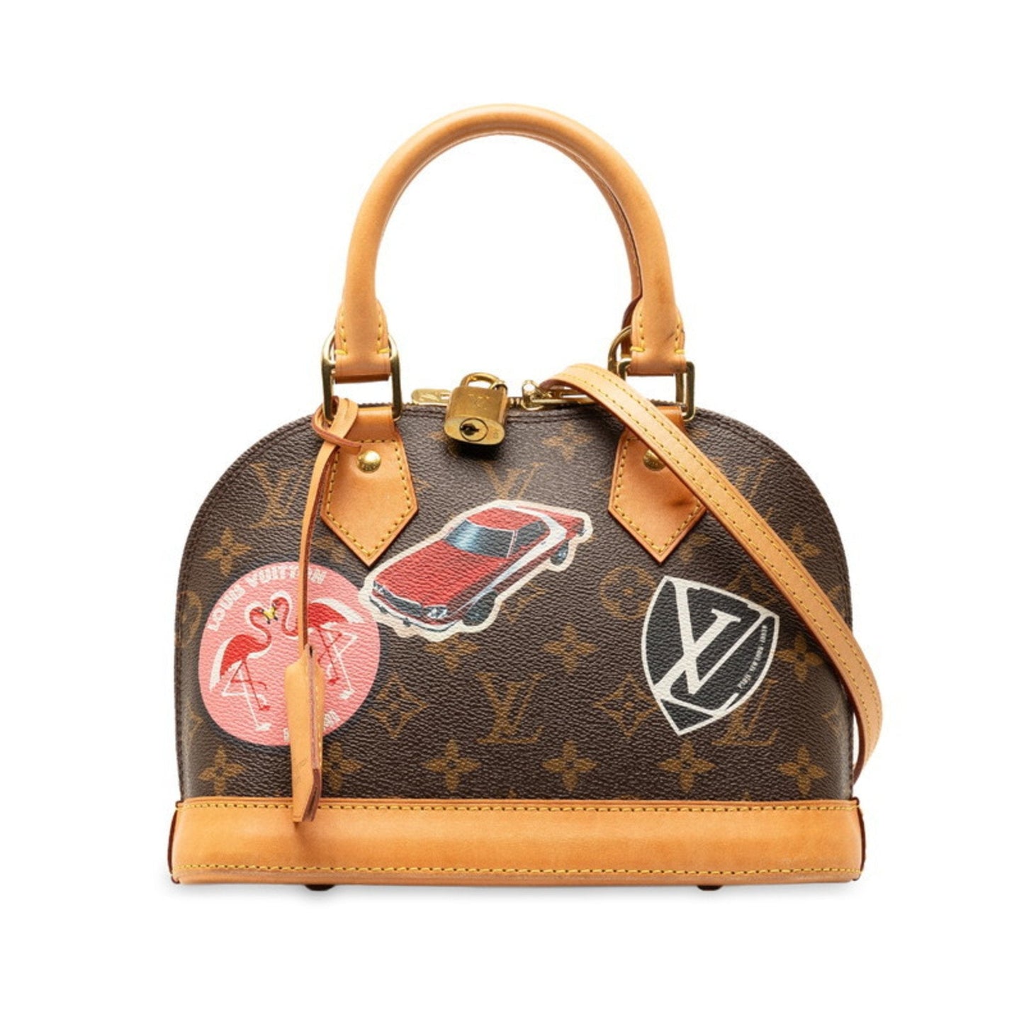 Louis Vuitton Monogram Brown Monogram Multi-Color Red Color Monogram Handbag Shoulder Bag