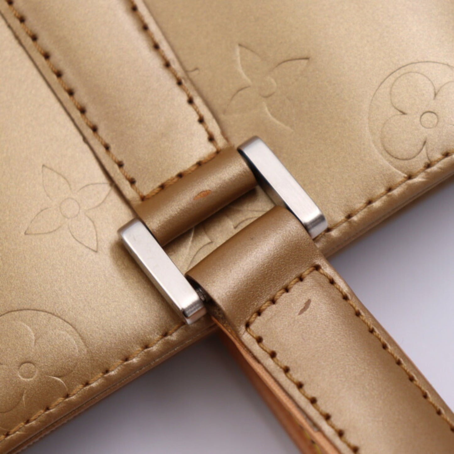 Louis Vuitton Ambre Monogram Mat Shoulder Bag Tote Bag