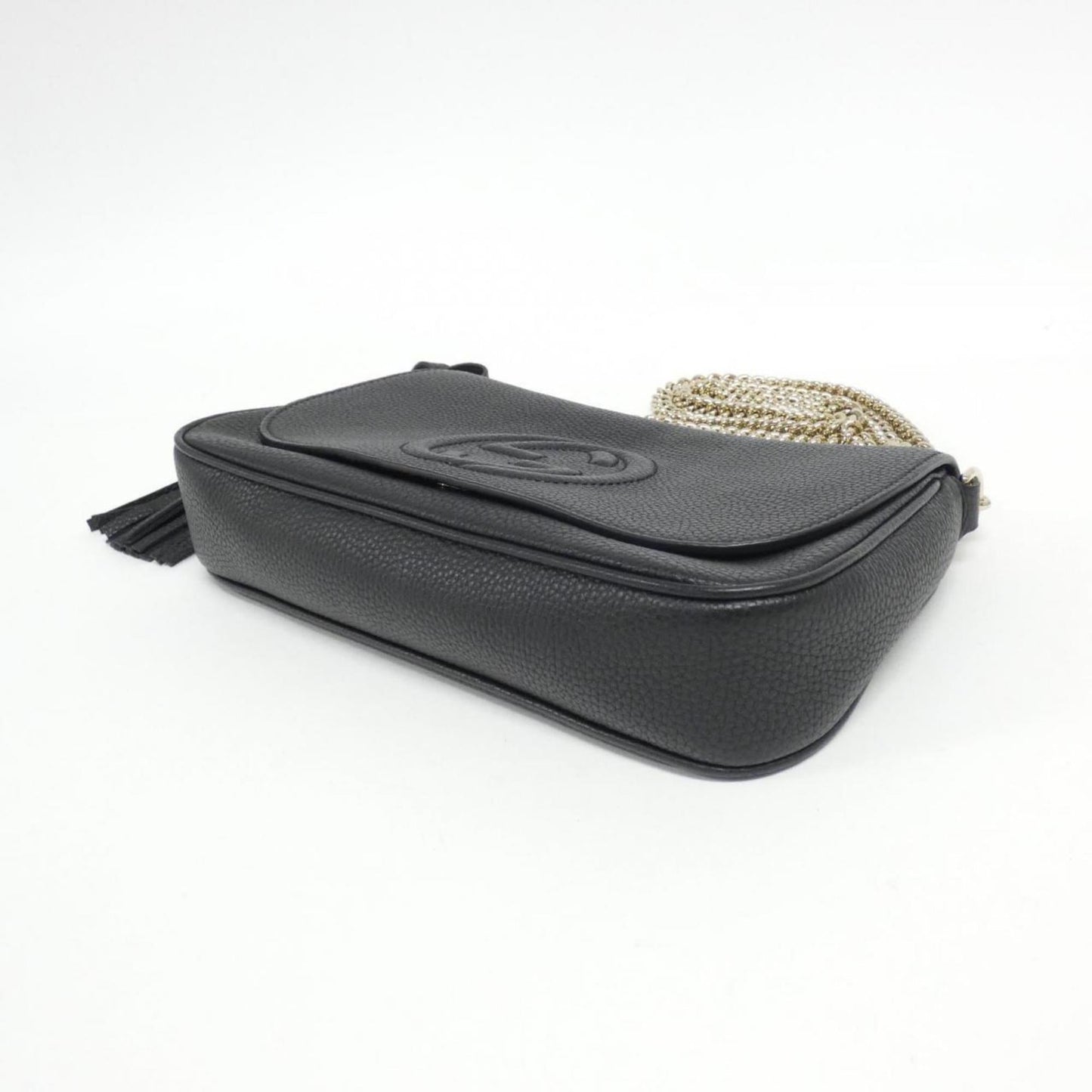 Gucci Black Leather Shoulder Bag