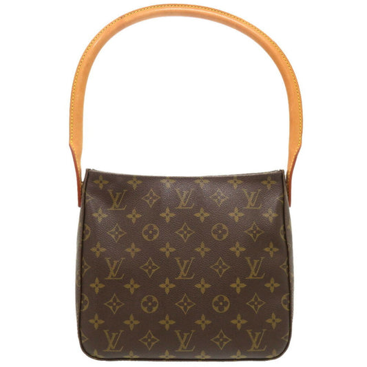 Louis Vuitton Brown Monogram Shoulder Bag ()