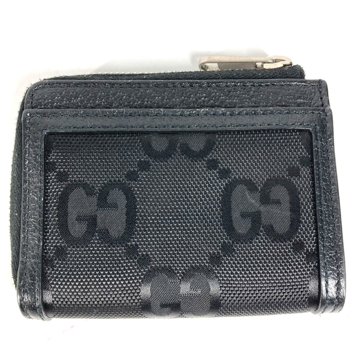 Gucci Black Cloth Coin Purse/Coin Case