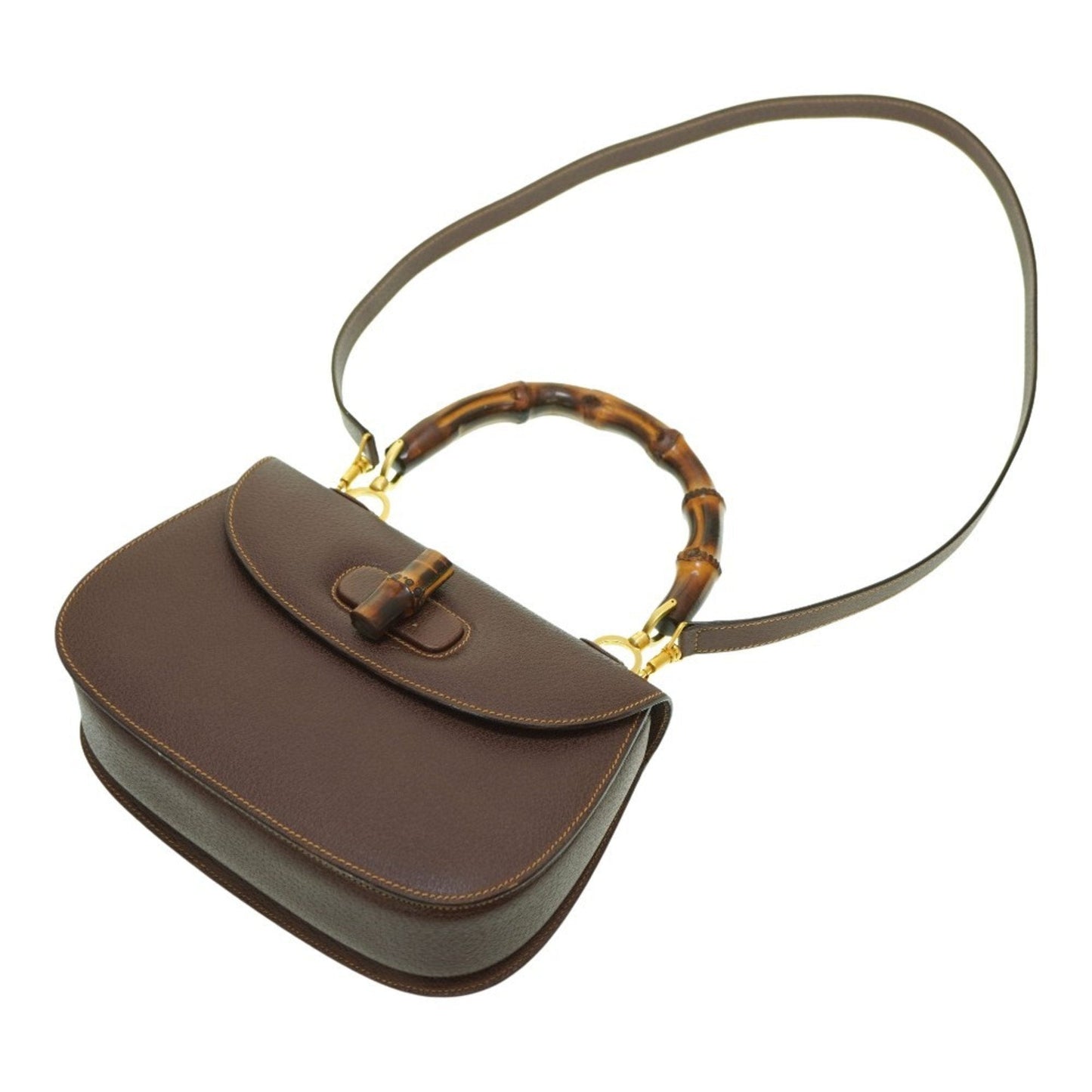Gucci Brown Leather Handbag