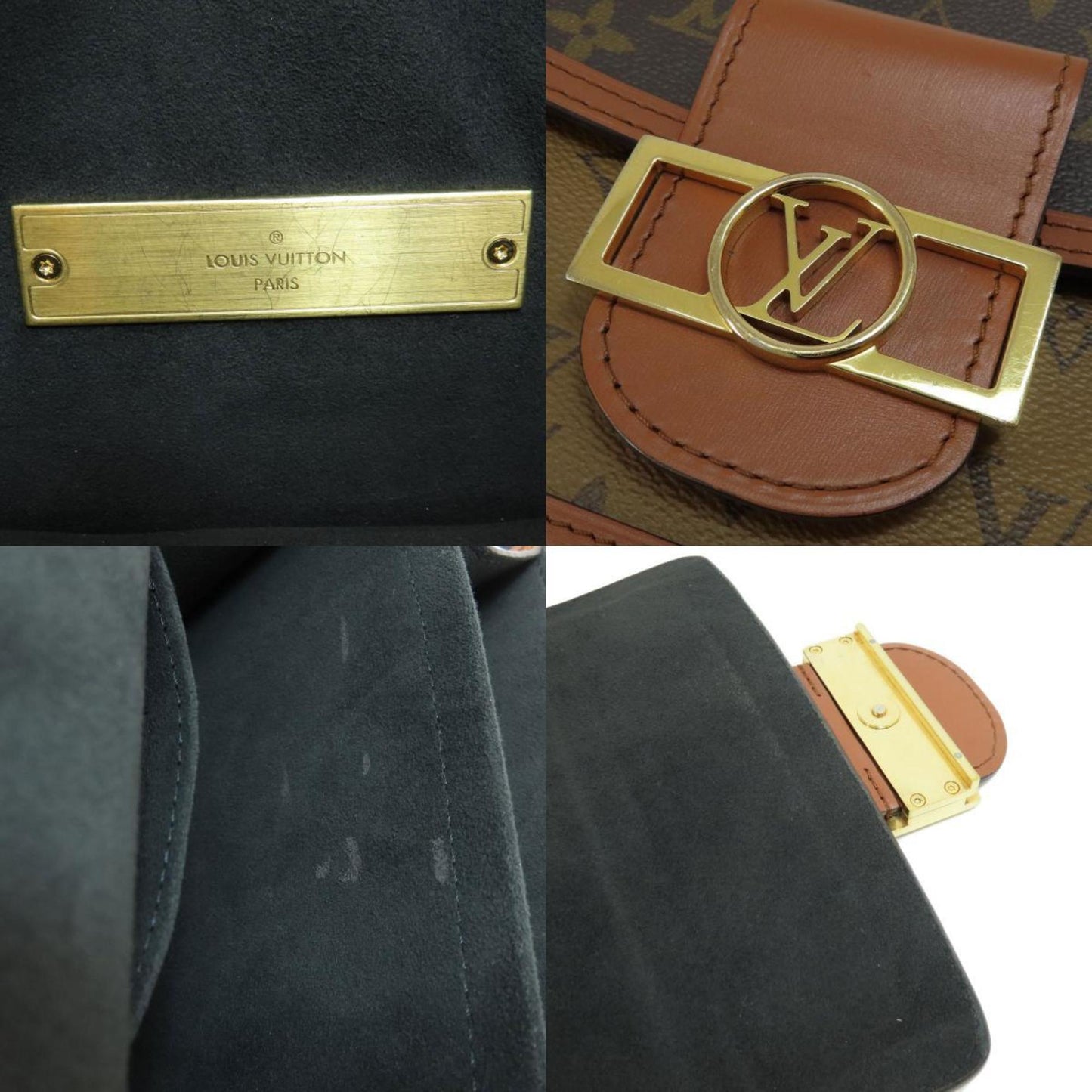Louis Vuitton Brown Monogram Monogram Reverse Monogram Monogram Reverse Shoulder Bag