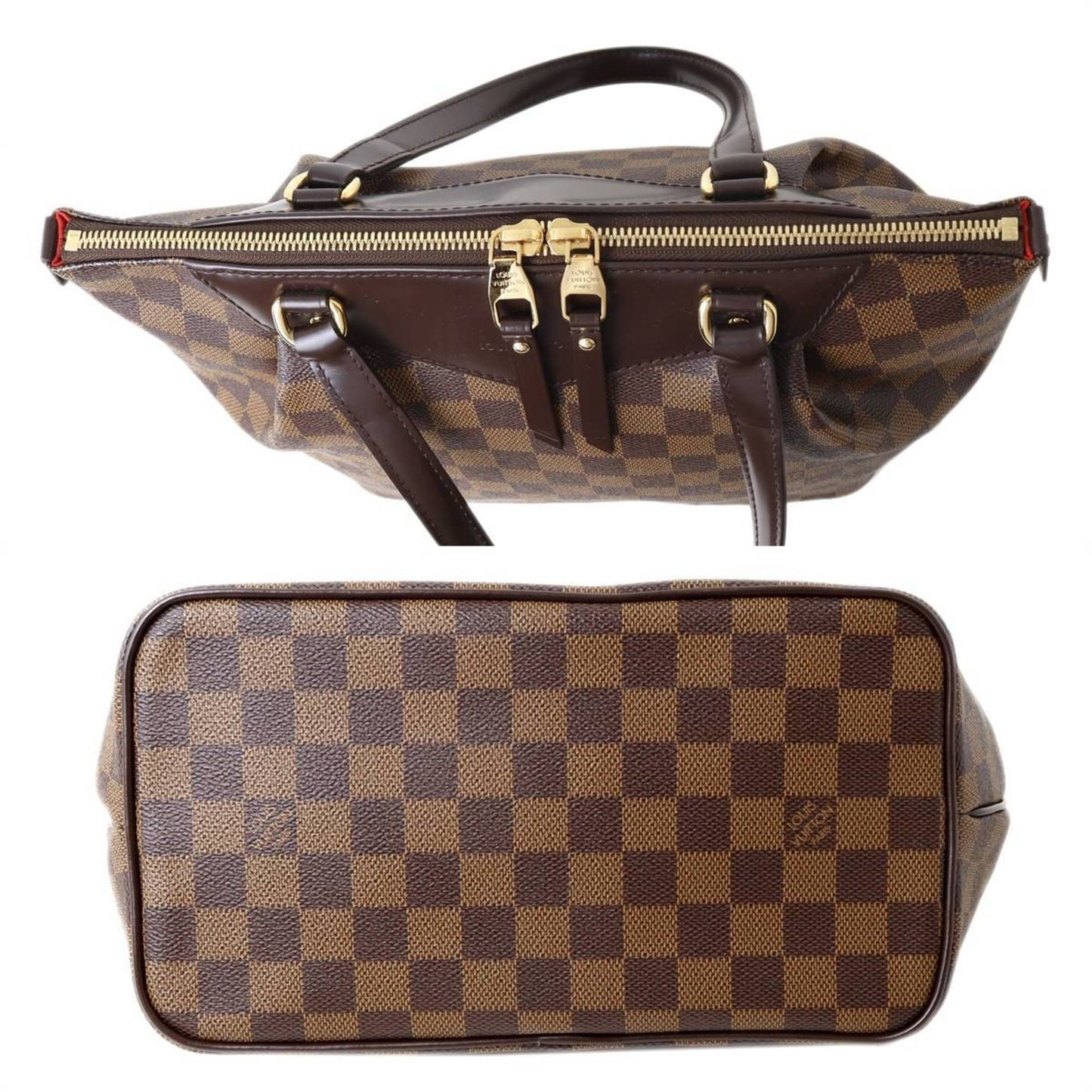 Louis Vuitton Damier Damier Canvas Ebene Handbag Shoulder Bag