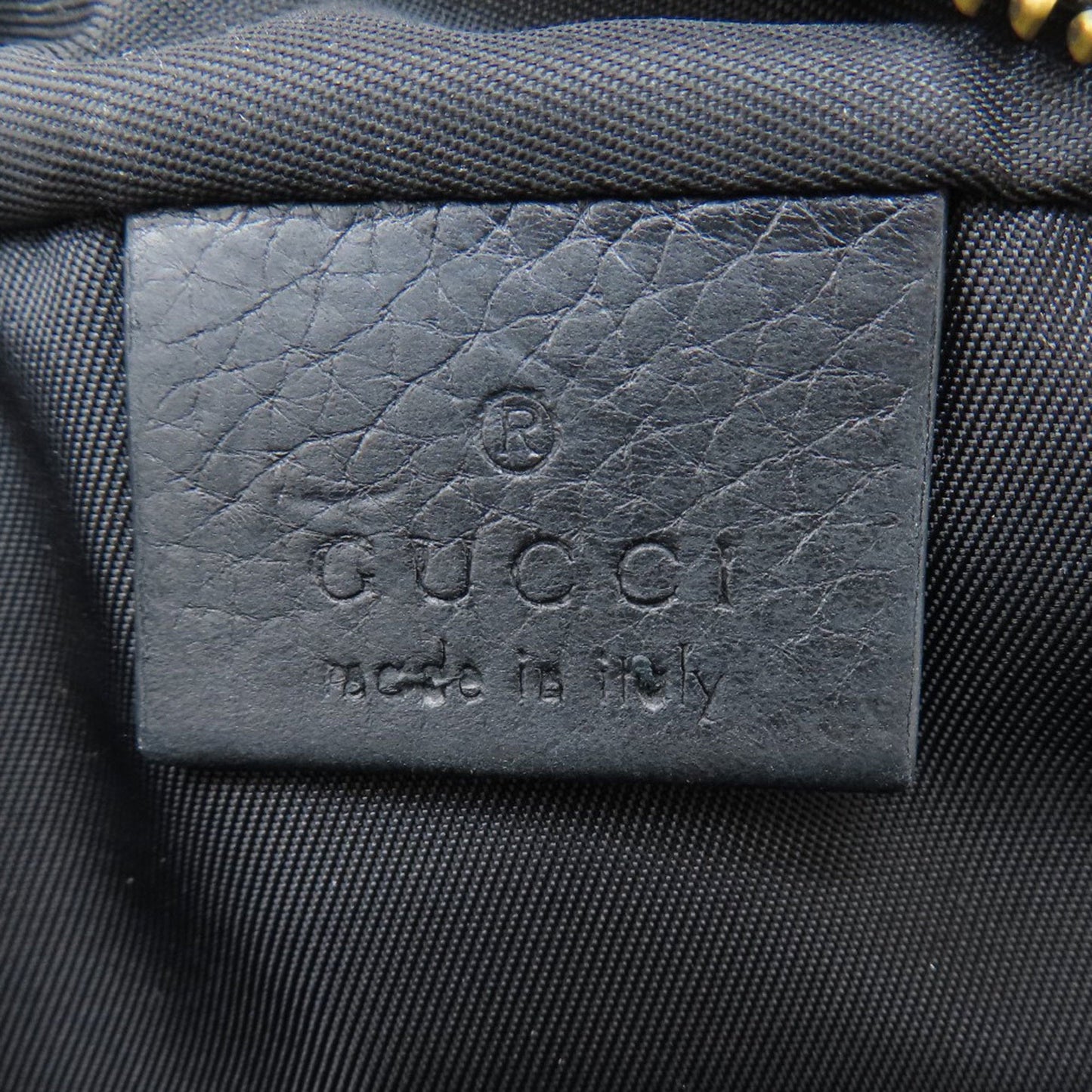 Gucci Soho Black Leather Shoulder Bag