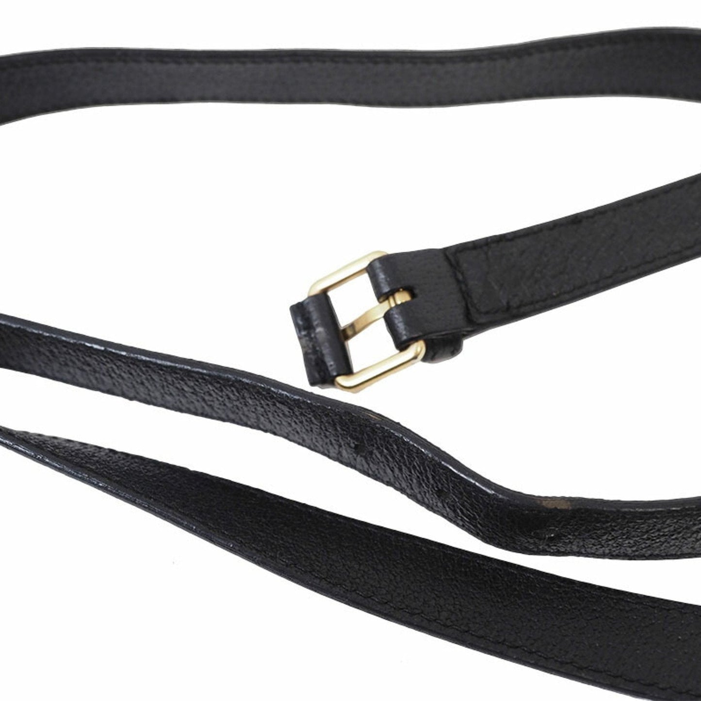 Gucci Gg Canvas Black Canvas Leather Shoulder Bag