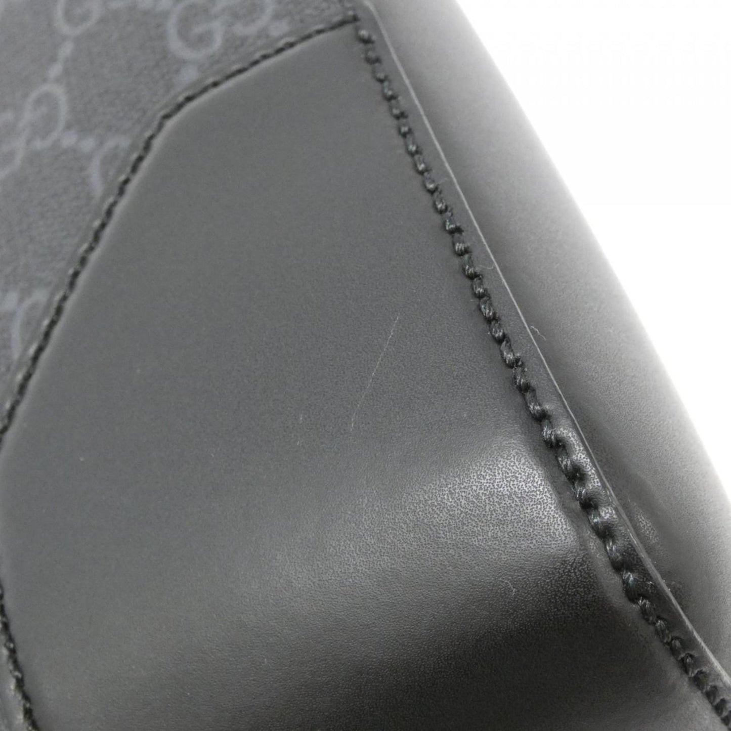 Gucci Black Gray Gg Supreme Briefcase