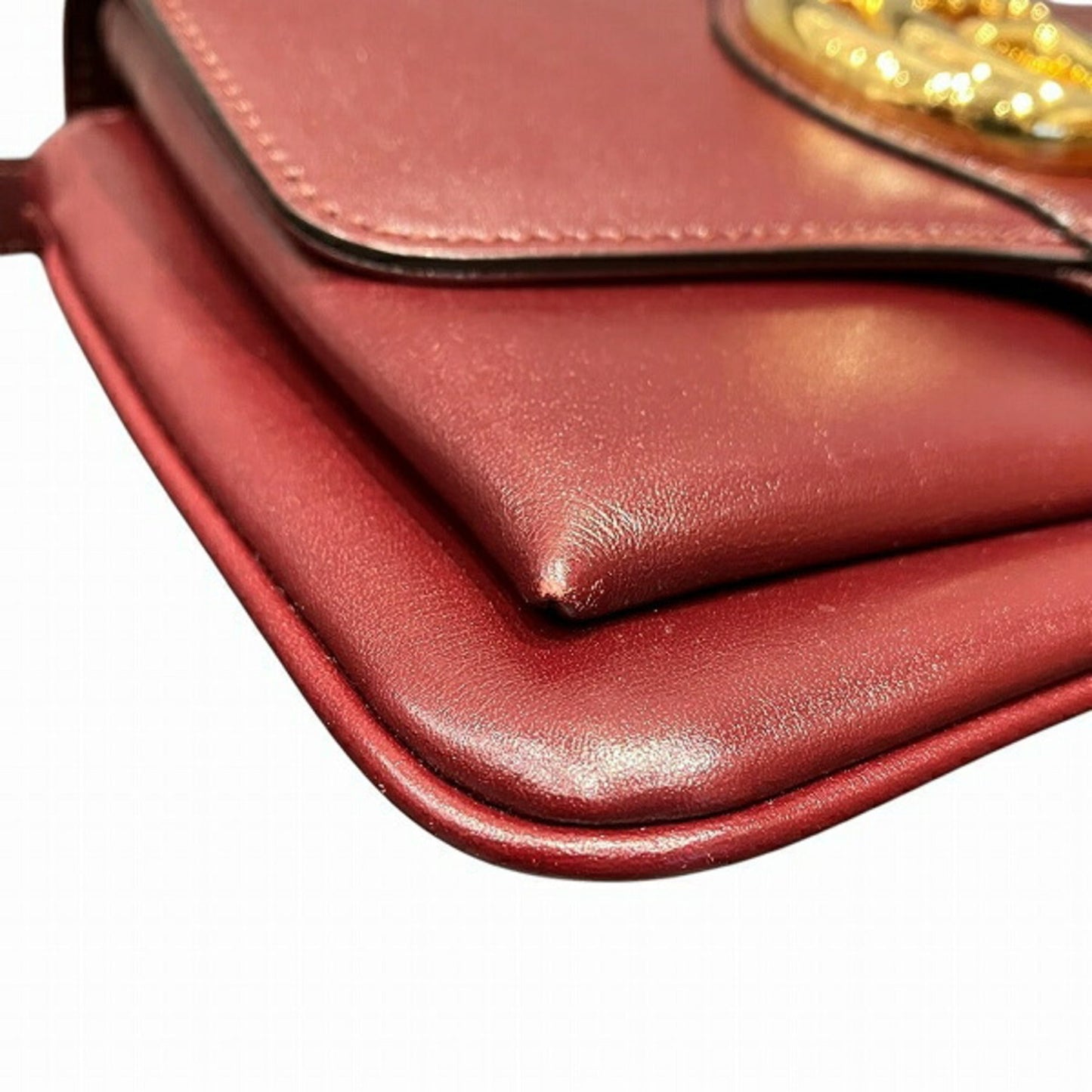 Gucci Bordeaux Leather Shoulder Bag