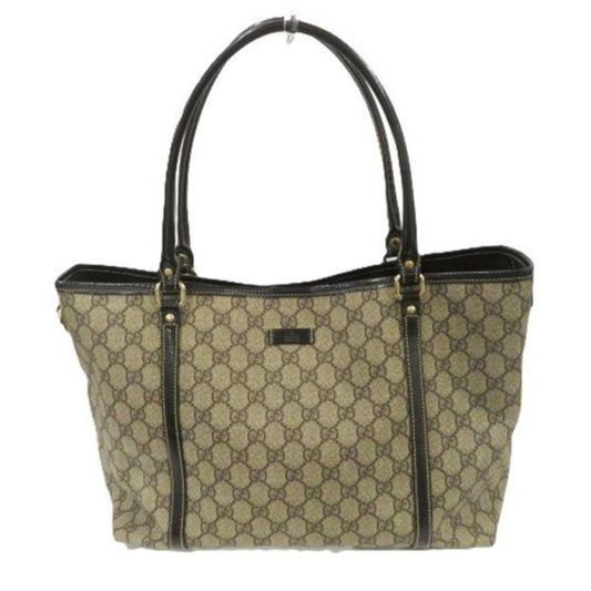 Gucci Brown Pvc Leather Tote Bag ()