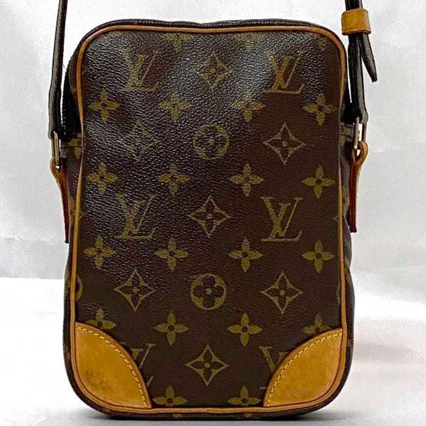 Louis Vuitton Monogram Brown Galle Monogram White Monogram Shoulder Bag