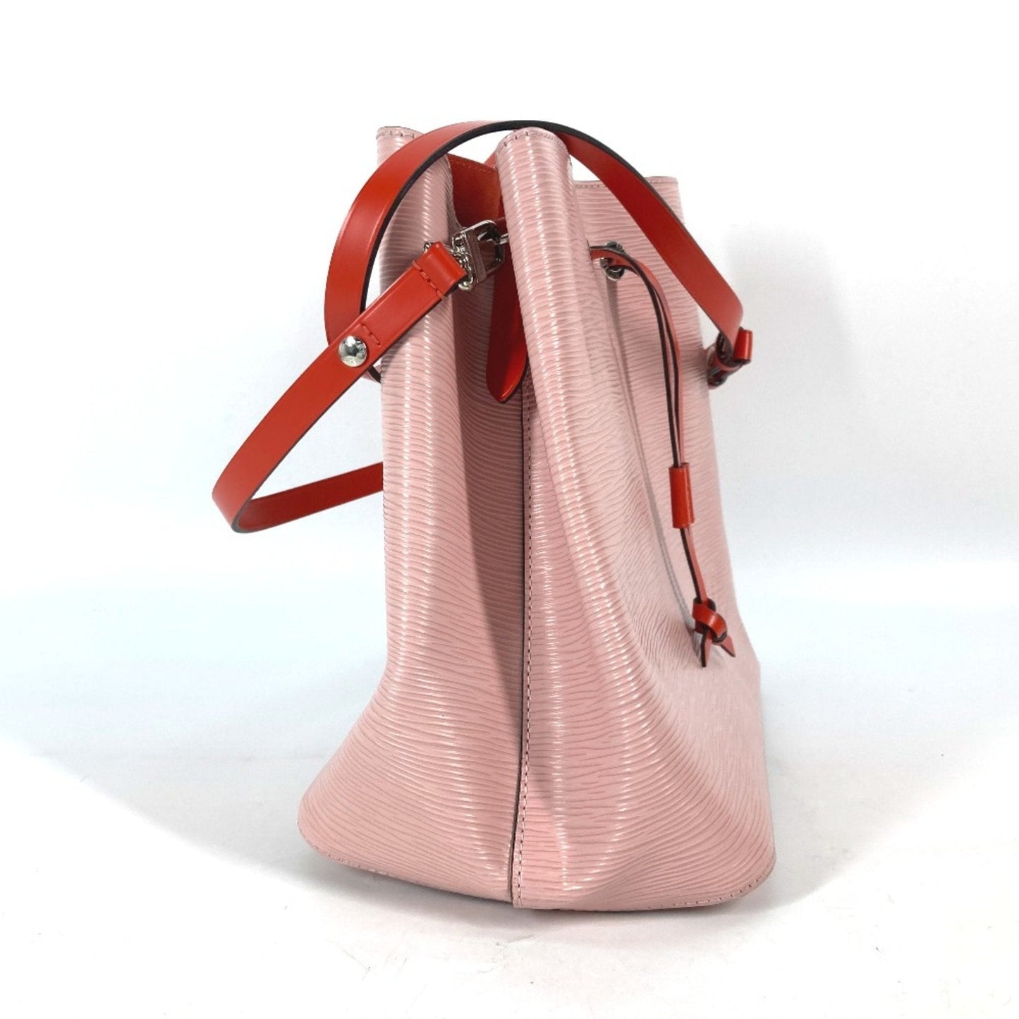 Louis Vuitton Pink Leather Shoulder Bag