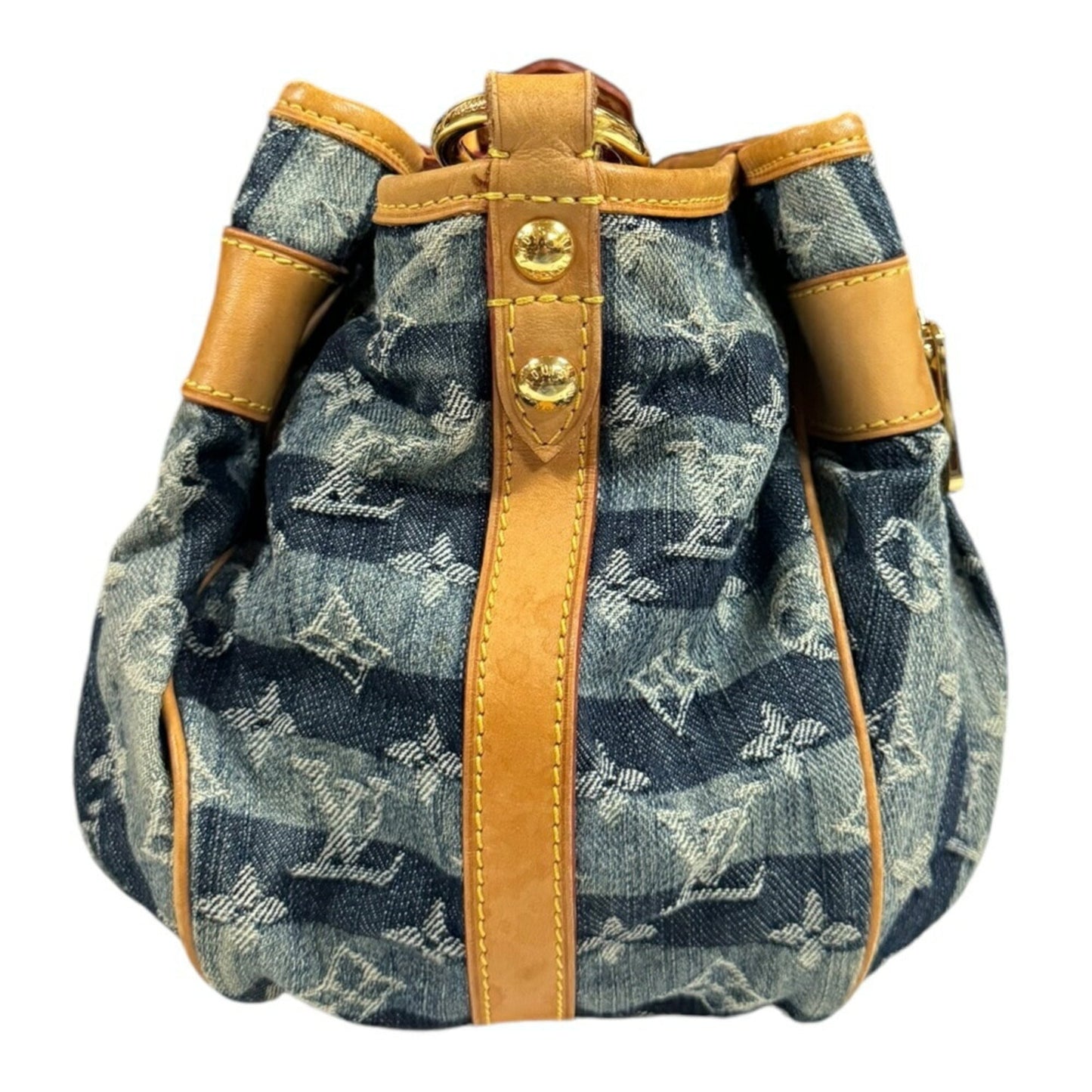 Louis Vuitton Blue Monogram Denim Shoulder Bag