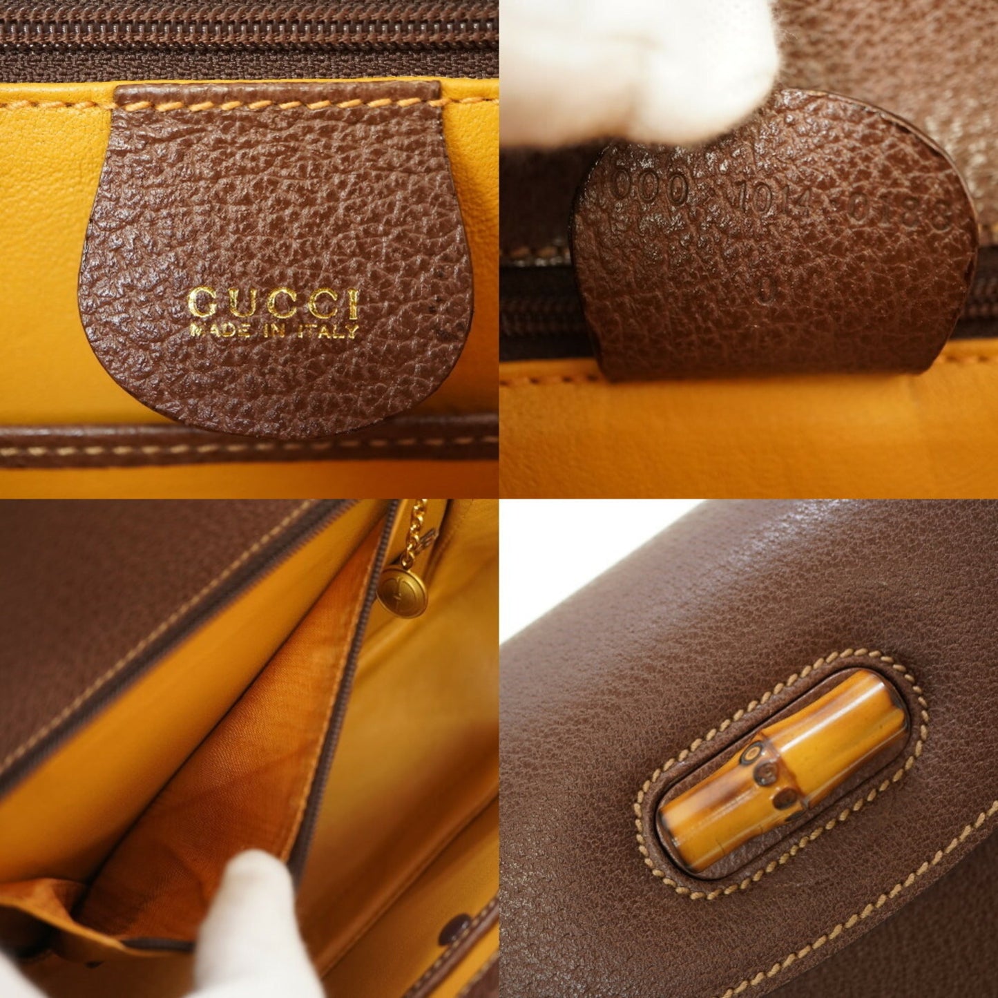 Gucci Brown Leather Handbag