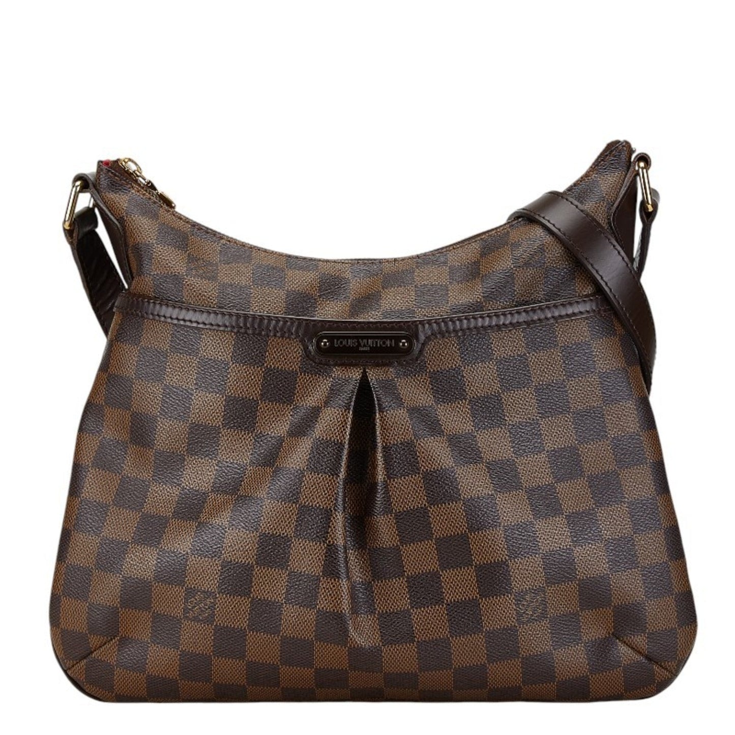 Louis Vuitton Brown Pvc Leather Shoulder Bag ()