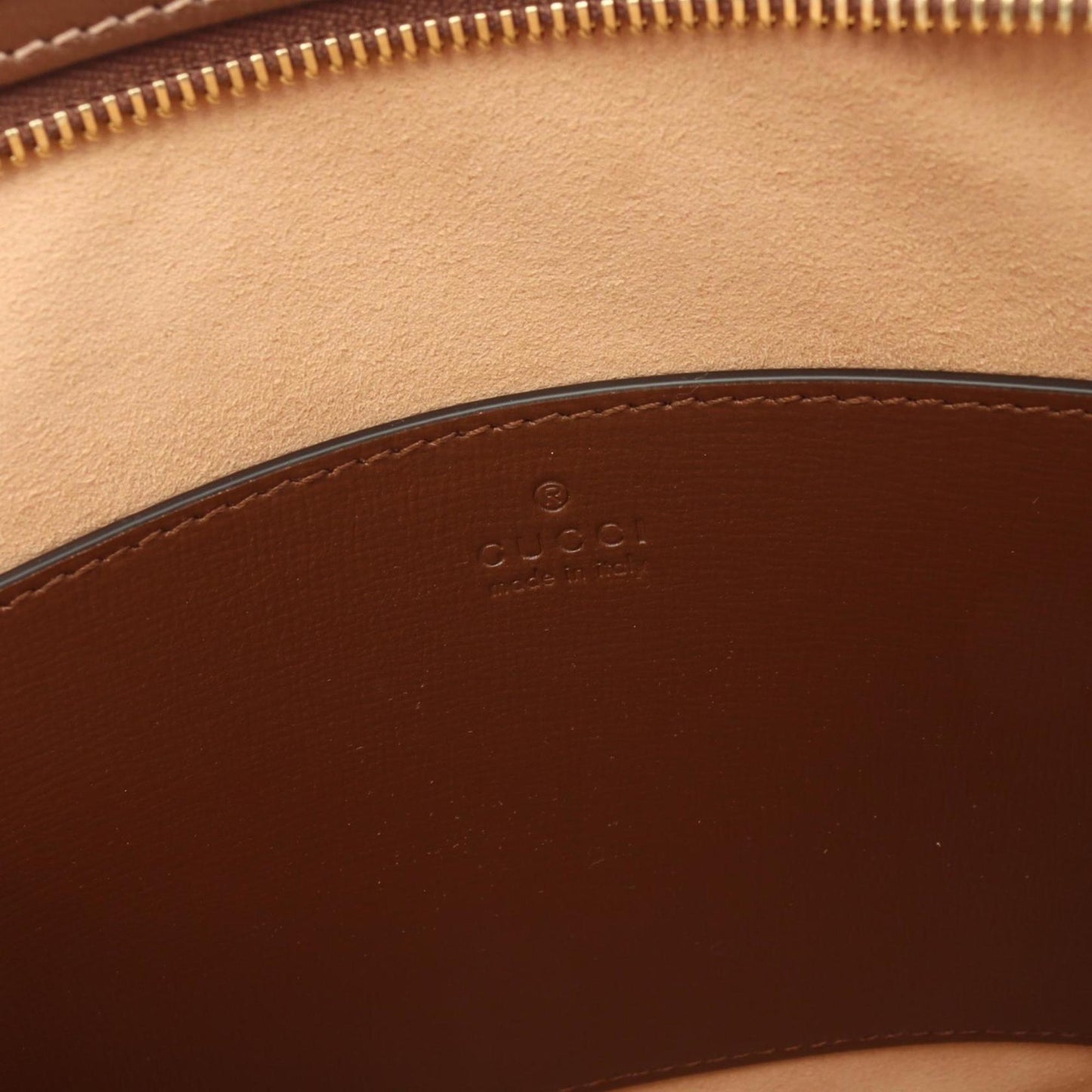 Gucci Beige Brown Gg Supreme Clutch Bag