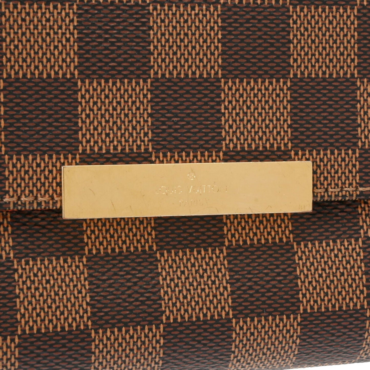 Louis Vuitton Damier Brown Damier Canvas Shoulder Bag