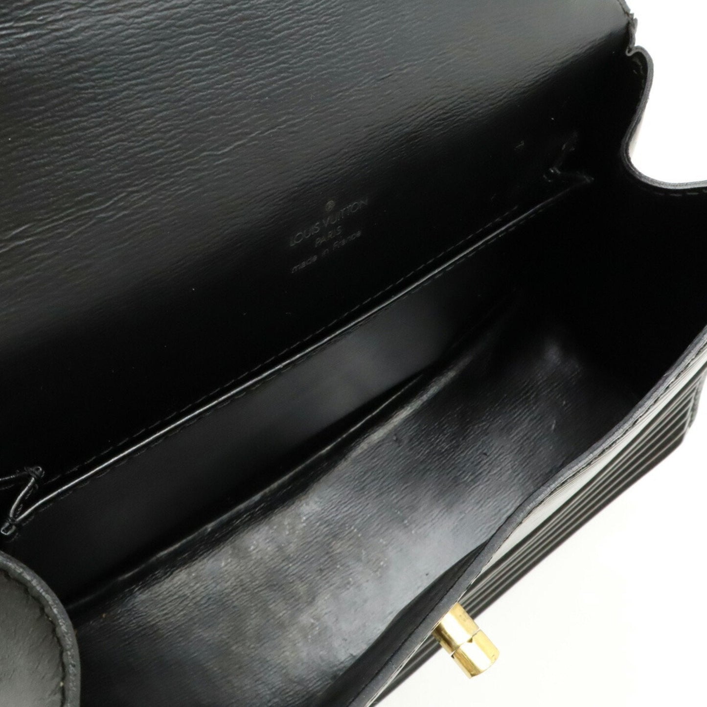 Louis Vuitton Epi Black Noir Epi Leather Handbag Shoulder Bag