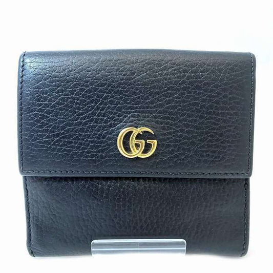 Gucci Black Leather Wallet (Bi-Fold) ()