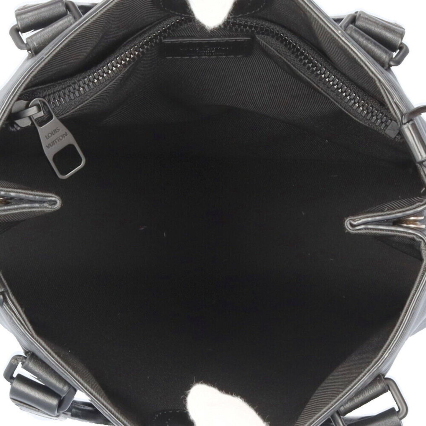 Louis Vuitton 2004 Spring Summer Collection Black Epi Leather Shoulder Bag