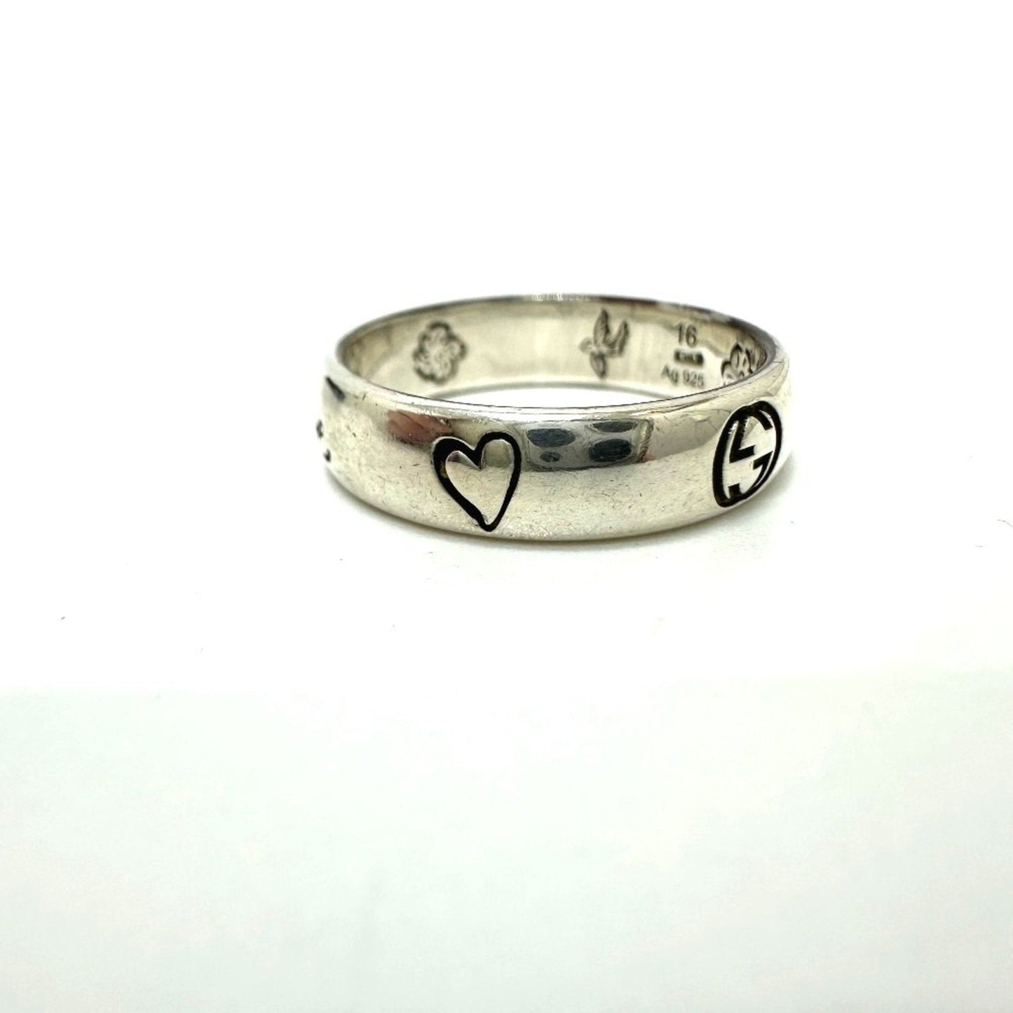 Gucci Silver Silver 925 Band Ring