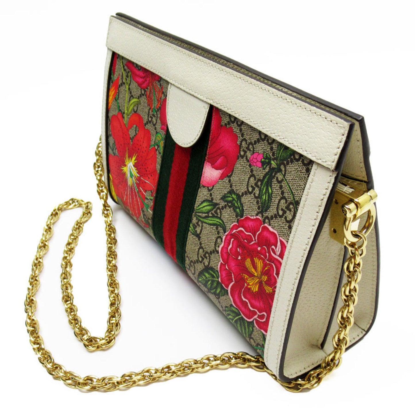 Gucci Multi-Color Pvc Leather Shoulder Bag