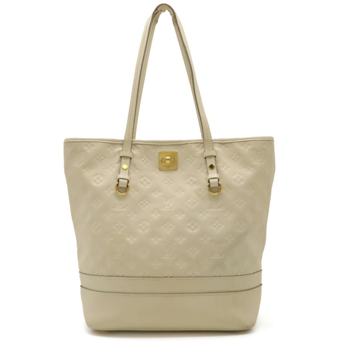 Louis Vuitton Neige Monogram Empreinte Leather Pouch Shoulder Bag Tote Bag