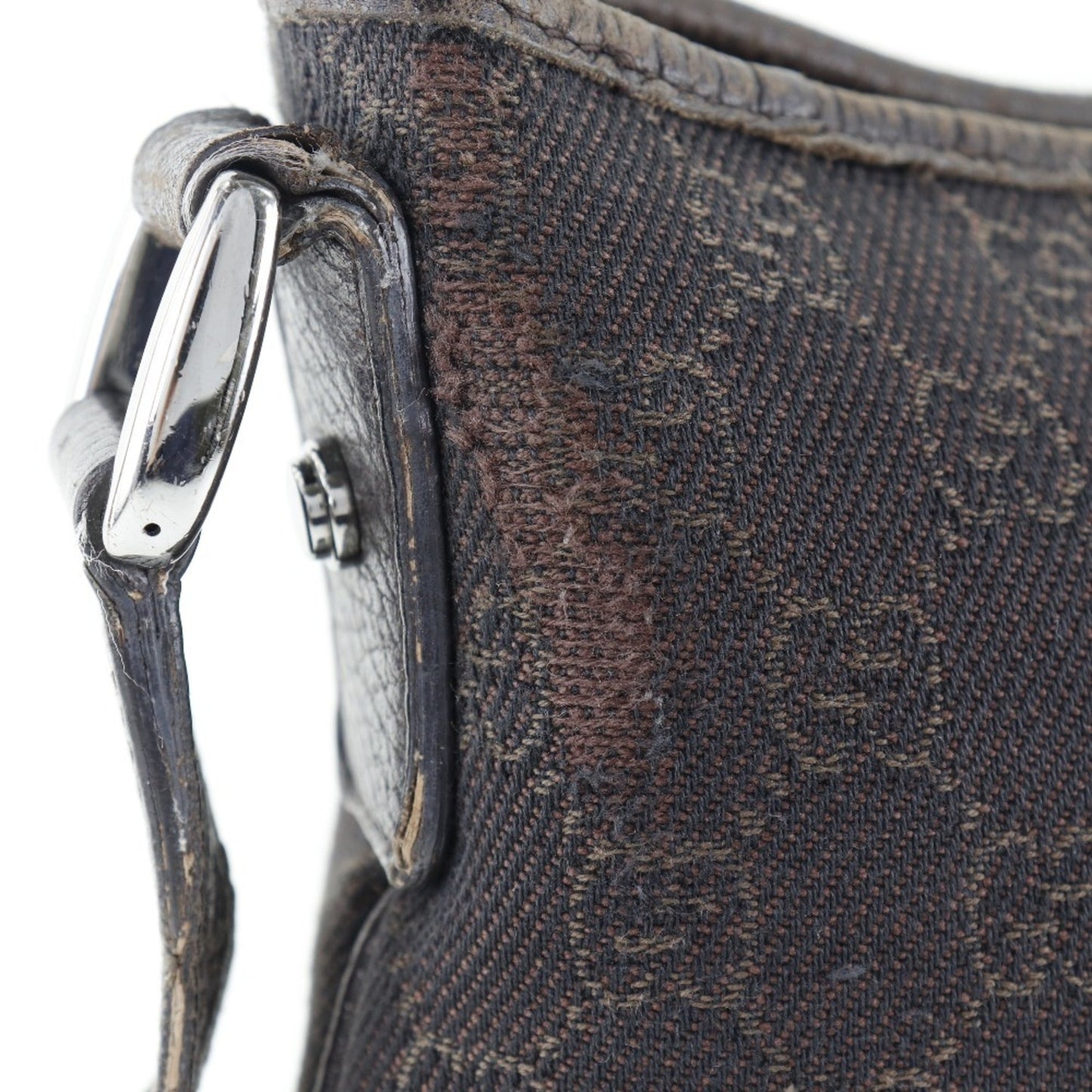 Gucci Abbey Brown Gg Canvas Shoulder Bag