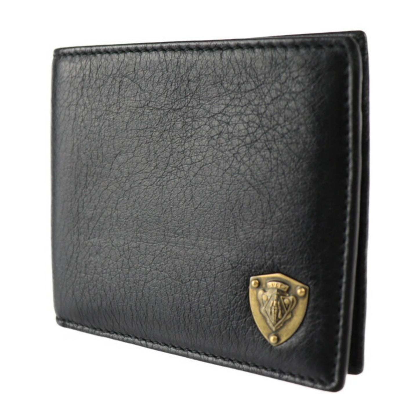 Gucci Black Leather Bill Wallet (Bi-Fold)