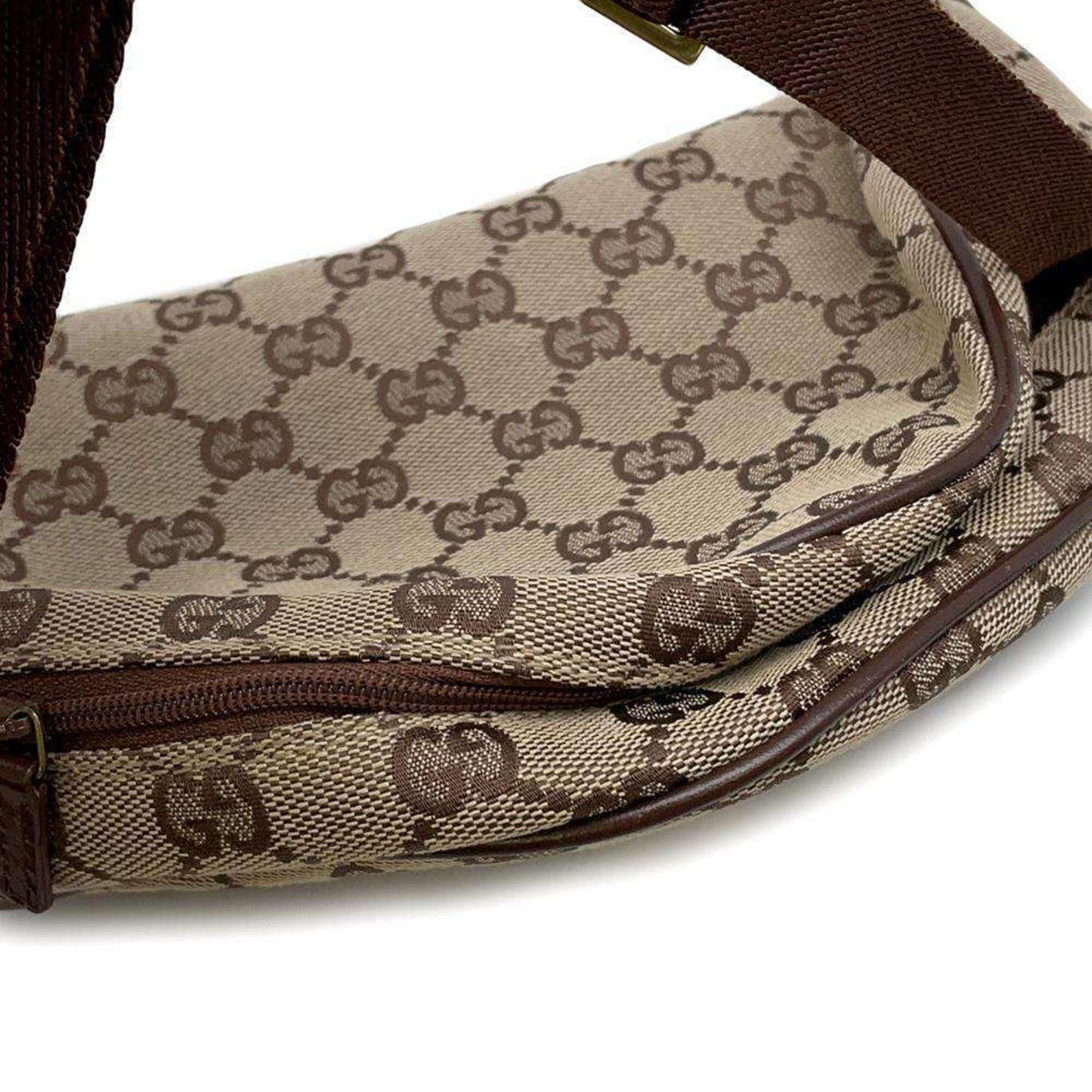 Gucci Gg Canvas Brown Gg Canvas Shoulder Bag