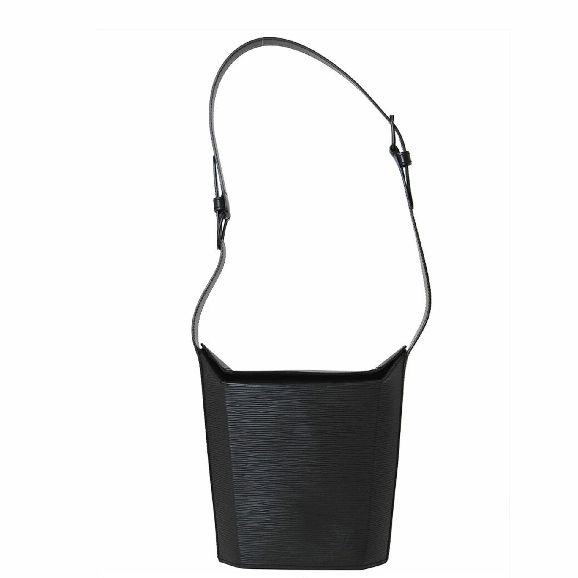 Louis Vuitton Black Epi Leather Handbag Shoulder Bag ()