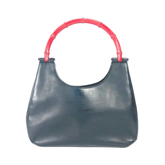 Gucci Black Leather Handbag ()