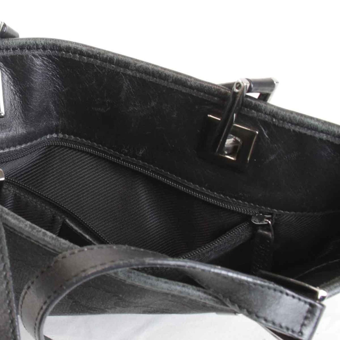 Gucci Gg Canvas Black Gg Canvas Tote Bag