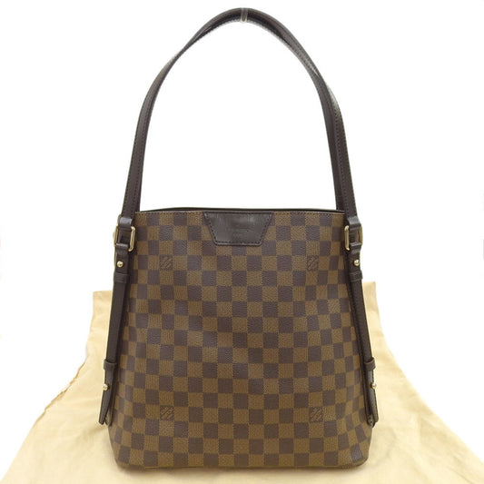 Louis Vuitton Ebene Damier Canvas Shoulder Bag Tote Bag ()
