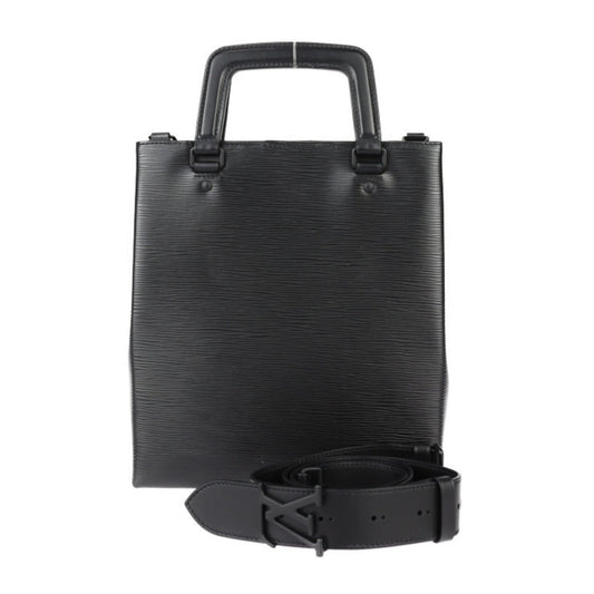 Louis Vuitton Black Epi Leather Handbag Shoulder Bag ()