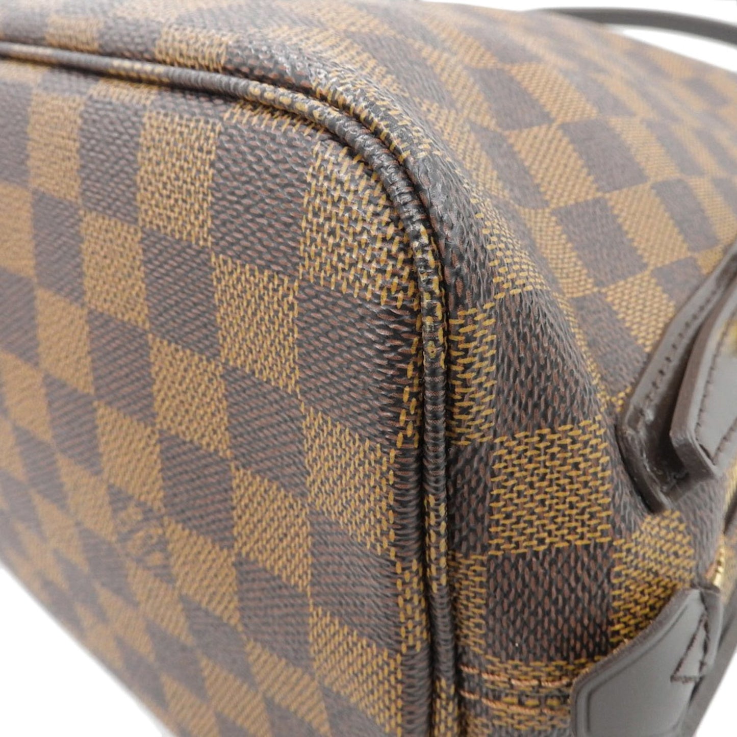 Louis Vuitton Ebene Damier Canvas Shoulder Bag Tote Bag