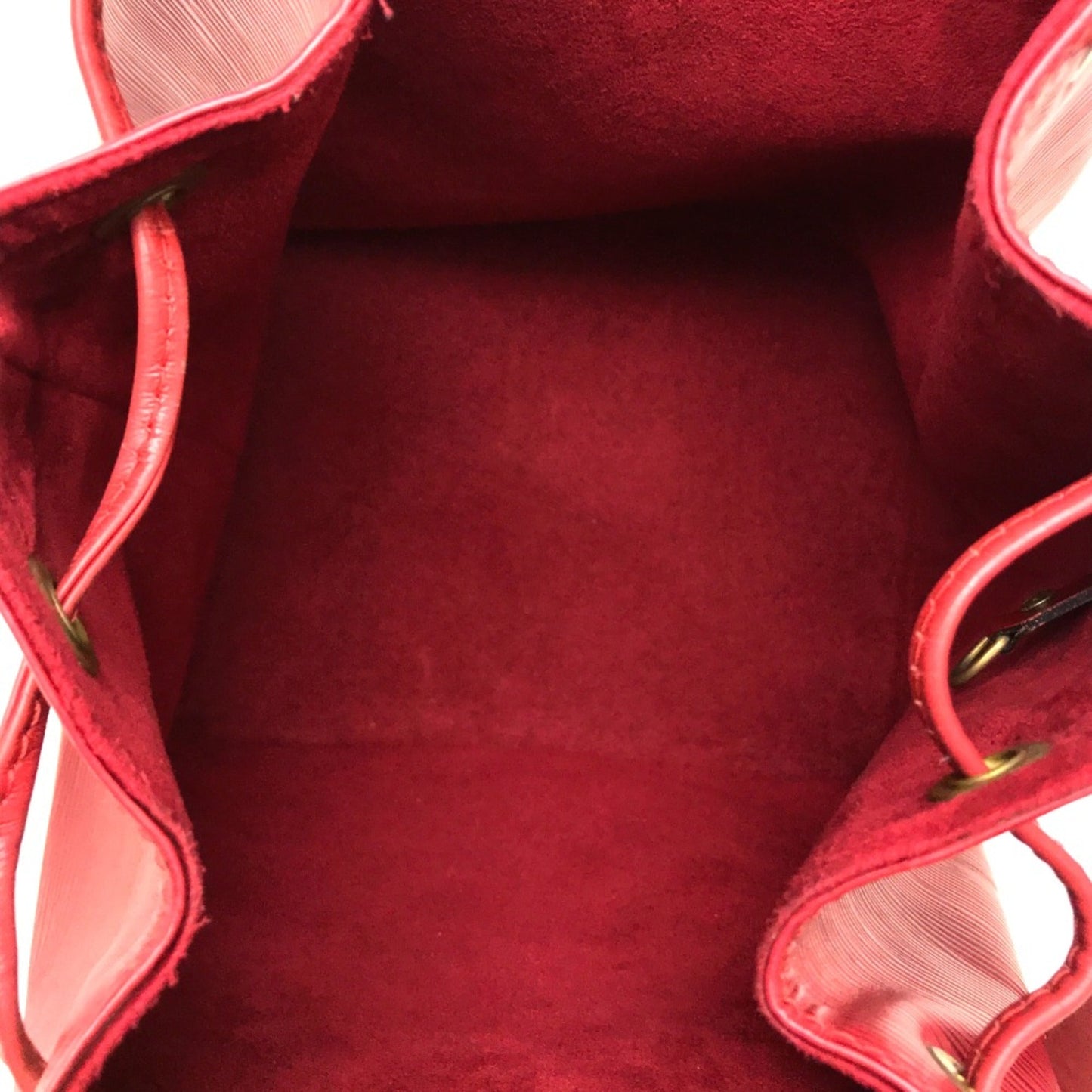 Louis Vuitton Red Leather Shoulder Bag