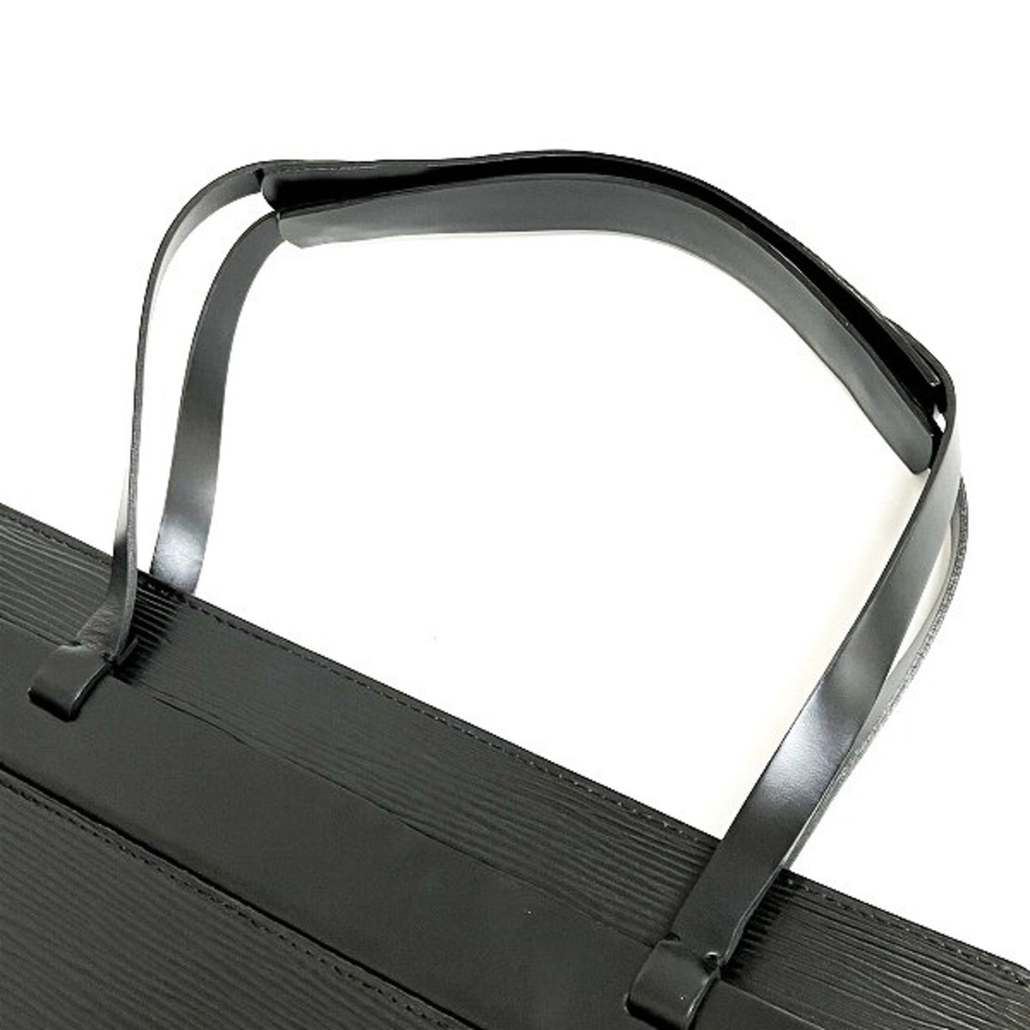 Louis Vuitton Noir Leather Shoulder Bag