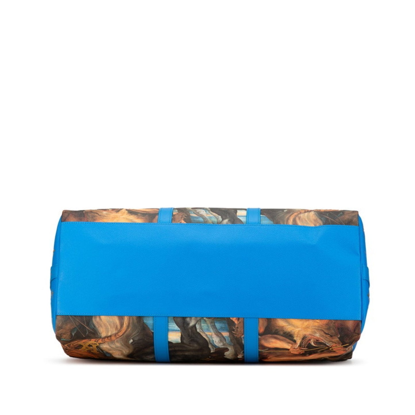 Louis Vuitton Blue Multi-Color Pvc Leather Boston Bag Shoulder Bag