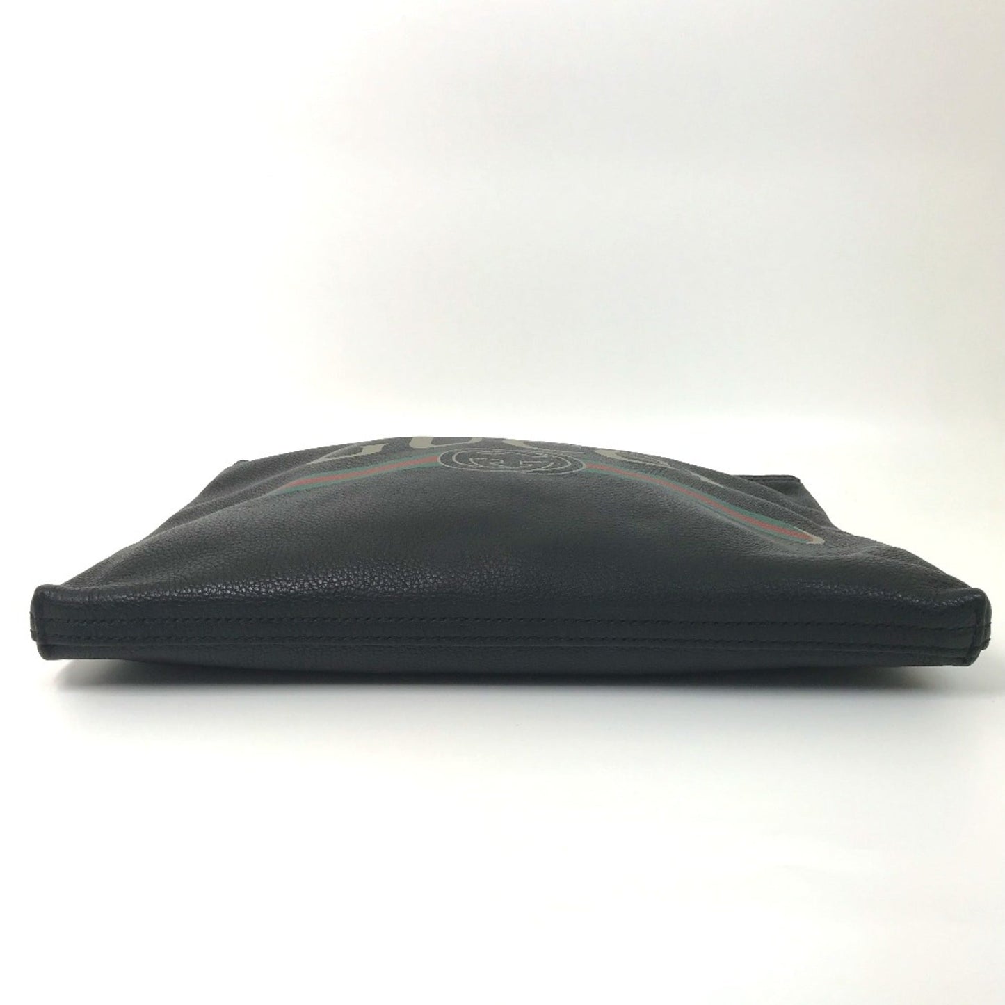 Gucci Black Leather Clutch Bag