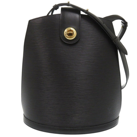 Louis Vuitton Black Noir Epi Leather Shoulder Bag ()