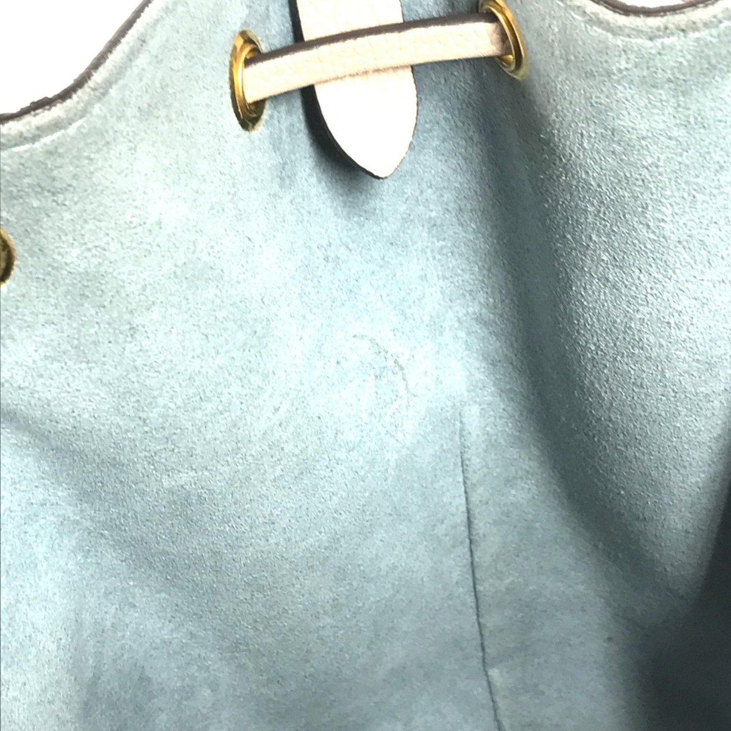 Louis Vuitton Beige Leather Shoulder Bag