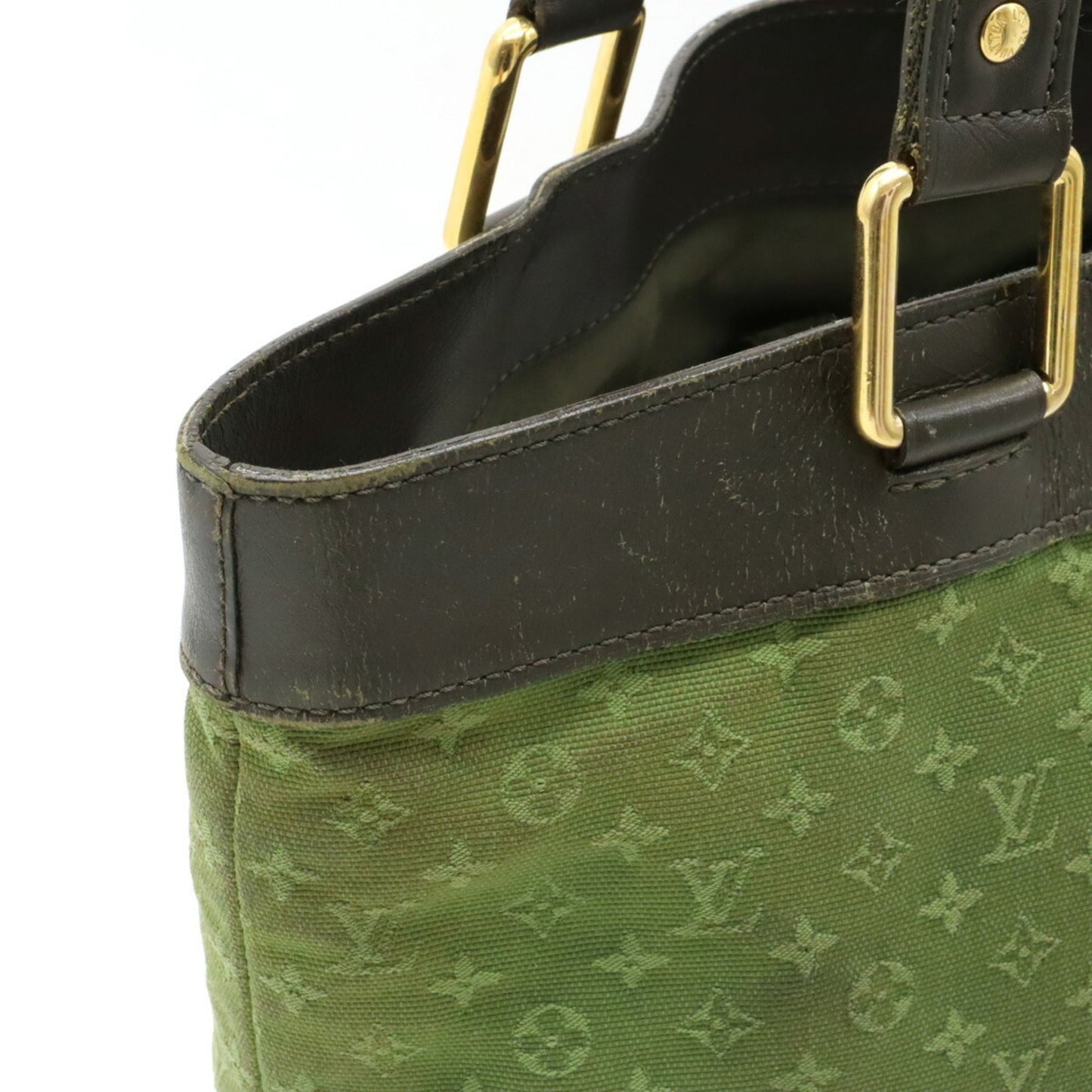 Louis Vuitton Monogram Mini Tst Khaki Canvas Shoulder Bag Tote Bag