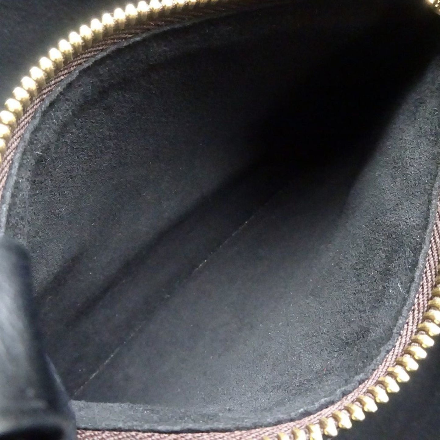 Louis Vuitton Brown Noir Monogram Shoulder Bag