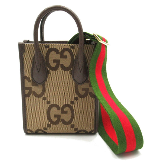 Gucci Brown Gg Canvas Shoulder Bag Tote Bag ()