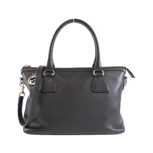 Gucci Black Leather Shoulder Bag ()